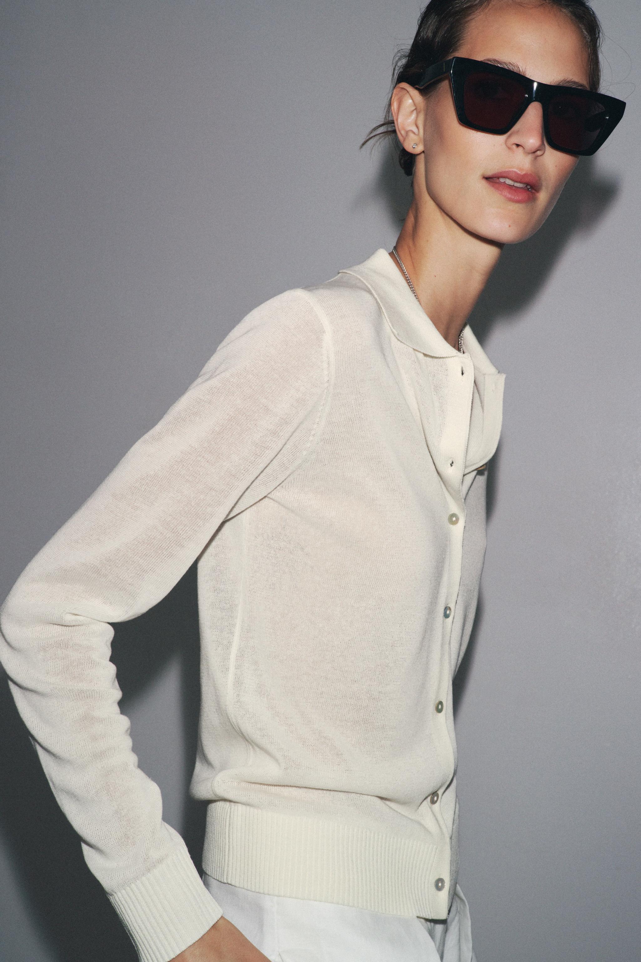 PLAIN KNIT POLO SHIRT